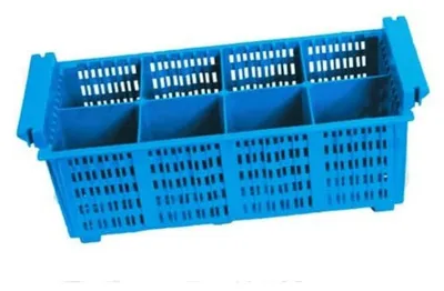 Produktbild von Lacor Besteckregal mit 8 Fächern, Blau