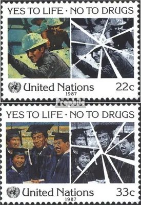 Produktbild von Briefmarken UNO - New York 1987 Mi 522-523 (kompl.Ausg.) FDC Sondermarken
