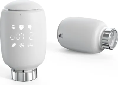 Produktbild von Tuya Zigbee3.0 Thermostatisches Heizkörperventil Temperaturregler Intelligenter Heizkörper-Stellantrieb unterstützt Sprachsteuerung mit kompatiblem Alexa Google Assistant