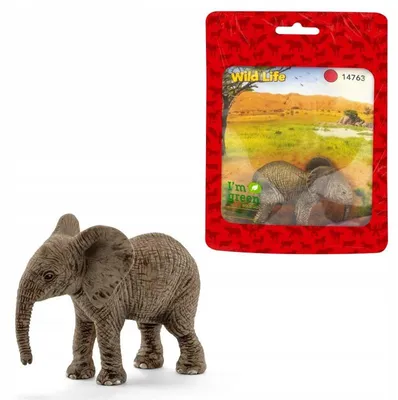 Produktbild von schleich WILD LIFE Afrikanisches Elefantenbaby, 3 Jahr(e), Safari, Wild animals / adventure toys, Mehrfarbig, Kunststoff, 1 Stück(e)