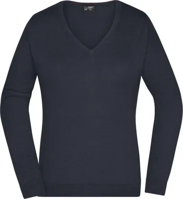 Produktbild von James & Nicholson Damenpullover, BW, Gr. M,schwarz