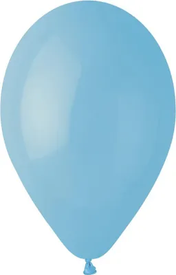 Obrázek produktu pro Makaronikové balónky, světle modré, G120, 33 cm, 50 ks