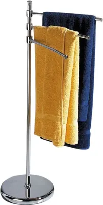 Produktbild von NICOL Handtuch Ständer Halter Stange Freistehend Bad Gäste WC 3 Arme Torino