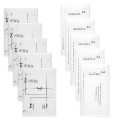 Motorschutzfilter 10er-Pack für Miele Staubsauger