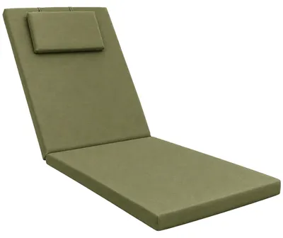 Produktbild von Beautissu Gartenliege Auflage Sonnenliege Loft RL, 200x60x5cm, Olivegrün