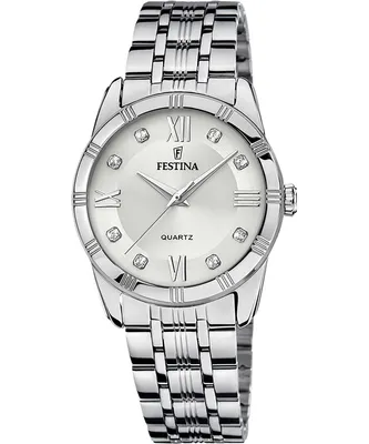 Zdjęcie produktu dla Zegarek damski Festina F16940-A CYRKONIE srebrny