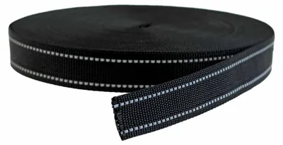 Meterware Gurtband reflektierend 30mm