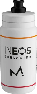 Obrázek produktu pro Láhev na vodu na kolo ELITE - FLY 550 INEOS GRENADIER 2025 - bílá