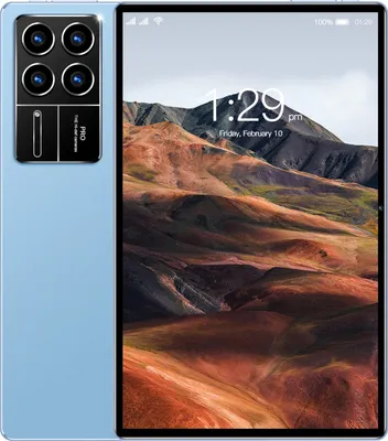 Obrázek produktu pro 10palcový tablet s vysoce jasnou obrazovkou (1960 x 1200), duální fotoaparát, 8jádrový procesor, Android 14 tabletů pro schůzky v domácí kanceláři, 8 GB + 256 GB