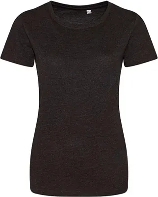 Produktbild von Just Ts & Polos JT001F | Damen Tri-Blend T - Farbe: Heather Black - Größe: XS
