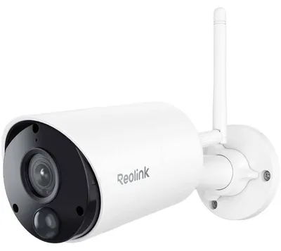 Zdjęcie produktu dla Reolink Argus Series B320, Kamera bezpieczeństwa IP, Wewnętrz i na wolnym powietrzu, Bezprzewodowy, Google Assistant, 2400 MHz, Ściana