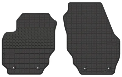Immagine prodotto di Tappetini anteriori in gomma neri per Volvo XC70 III 2007-2016