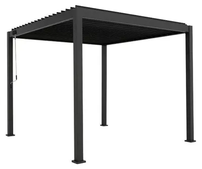 Produktbild von Pergola Sombra 300 x 308 x 238/251 cm Aluminium Anthrazit