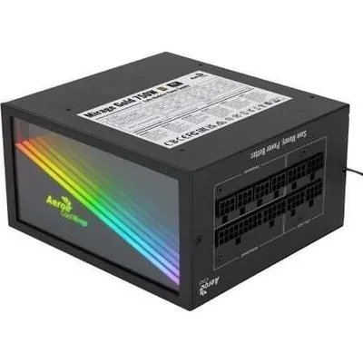 Produktbild von Aerocool MIRAGEGOLD750, 750 W, 100 - 240 V, 47 - 63 Hz, 11 - 5.5 A, 130 W, 744 W