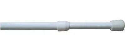 Produktbild von Selbstsichernde Gardinenstange Weiß 40/60cm - Mobois