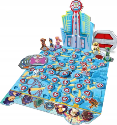 Image de Spin Master Paw Patrol The Movie Jeu de société Adventure City Lookout