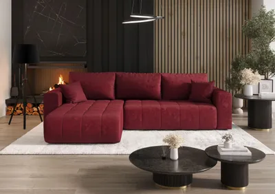 Produktbild von Ecksofa mit Schlaffunktion MILO L Monolith 59 Links