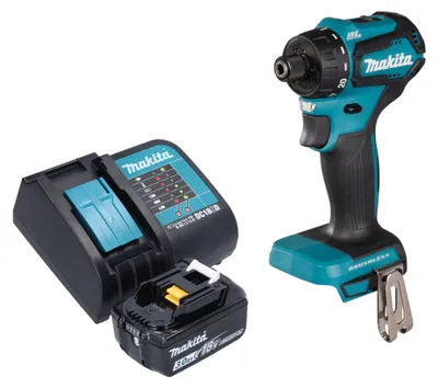 Produktbild von Makita DDF 083 SF1 Akku Bohrschrauber 18 V 40 Nm 1/4'' Brushless + 1x Akku 3,0 Ah + Ladegerät