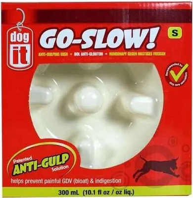 Zdjęcie produktu dla DOGIT Go-Slow miska antyzatrzaskowa biała 300 ml