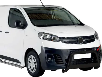 Produktbild von Frontbügel Frontschutzbügel für Opel Vivaro 2019-2025 ø63mm Stahl Schwarz Schutz