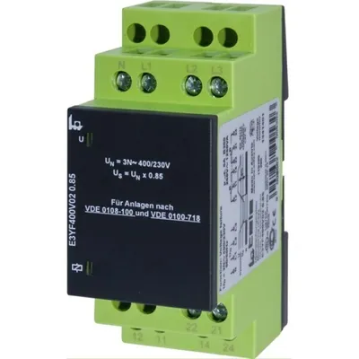 Produktbild von TELE Haase Spannungsüberwachung 3-phasig gegen N,2 Wechsler E3YF400V02 0.85