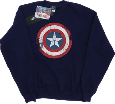 Produktbild von Marvel - "Civil War" Sweatshirt für Damen BI47614 (M) (Marineblau)