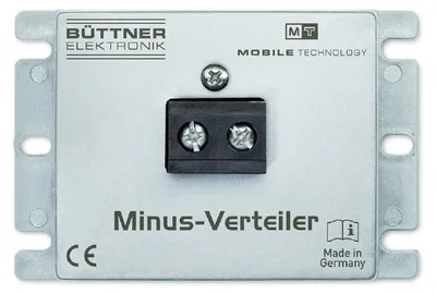 Produktbild von BÜTTNER DOMETIC Minus-Verteiler MT MV-12 12-fach 12V Eingang 50A Ausgänge 20A