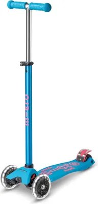 Produktbild von Micro Mobility Maxi Micro Deluxe LED, Kinder, Dreiradroller, Unisex, Asphalt, 50 kg, 3 Rad/Räder