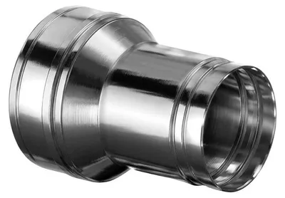 Imagen del producto de Schiedel ICS, conector de transición, 130 mm, 1 unidad.