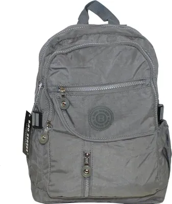 Produktbild von Kleiner Cityrucksack aus Crincle-Nylon grau
