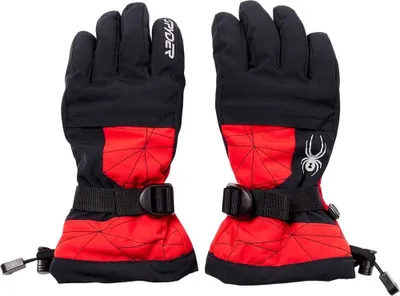 Produktbild von Spyder Overweb Handschuhe Rot,Schwarz M Jungen,Mädchen Rot,Schwarz M