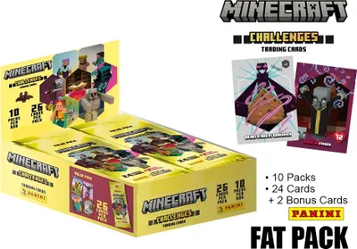 Image de Panini - Minecraft Challenges Fat Pack Display