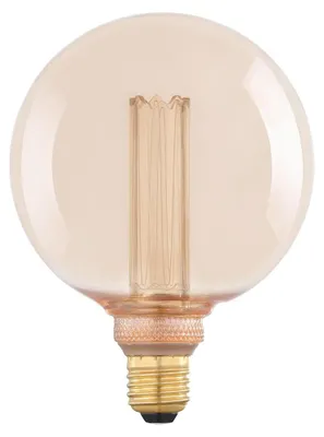 Produktbild von Eglo LED G125 Globe Retro 4W = 18W E27 Gold Amber 170lm extra warmweiß 1800K