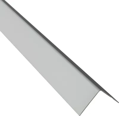 Produktbild von Alu Winkel-Profil Kantenschutz Zierleiste Profil silber matt 270cm H27mm