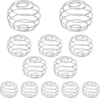 Immagine prodotto di Set di misurini in acciaio per frullati proteici - 12 pezzi - 3 misure - per shaker e frullatori - acciaio - per frullati proteici