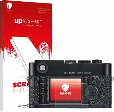 Produktbild von upscreen Schutzfolie für Leica M9 Displayschutz Displayschutzfolie Folie Klar Transparent
