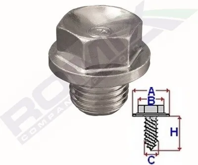 Produktbild von 5x ROMIX C70468 Schraube