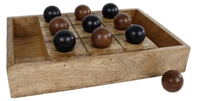 Immagine prodotto di Cosydecor Gioco Tic Tac Toe in legno 30x20x4,25 cm