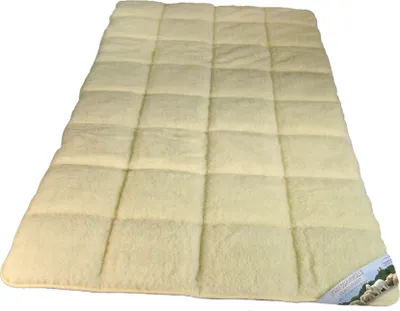 Produktbild von WALBURGA Unterbett Schafwolle mit Sommer- und Winterseite 90x200