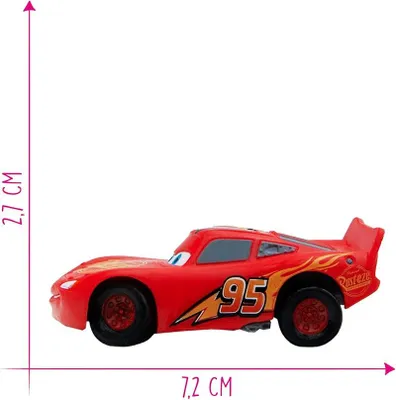 Produktbild von BULLYLAND Disney/Pixar – Lightning McQueen, 3 Jahr(e), Rot, Polyvinylchlorid (PVC)