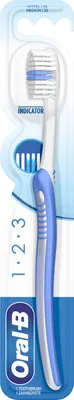 Productafbeelding van Oral-B Indicator 35, medium, korte hals, verpakking met 6 stuks