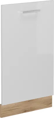 Produktbild von Frontblende Vicco R-Line Weiß Hochglanz 45 cm ohne Arbeitsplatte, Model 54461