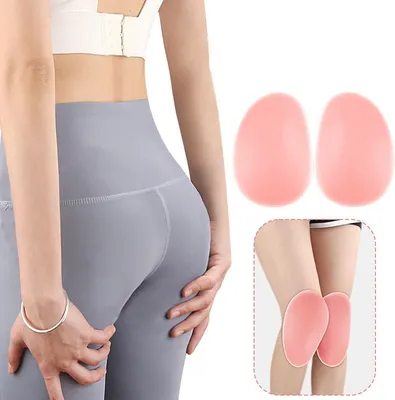 Immagine prodotto di INF Cuscinetti in silicone per glutei (rosa, 300 g) - Esalta le tue curve