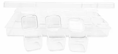 Produktbild von Vintageparts Sortierbox für Schmuckzubehör mit 28 Boxen 17 x 11 cm, 1 Stück