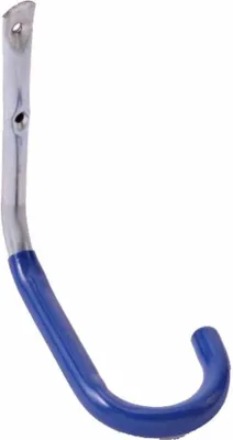 Image de Mottez B012G Crochet pour vélo Ø 16 mm avec housse plastique, bleu