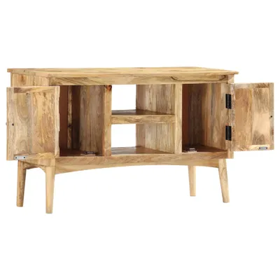 Image de vidaXL Buffet 100 x 35 x 60 cm bois massif mangue