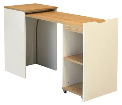 Produktbild von Holzschreibtisch "Modulo" - 97 x 47 x 75 cm - Beige