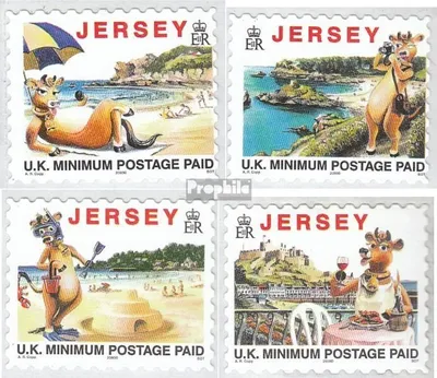 Produktbild von Briefmarken GB - Jersey 2000 Mi 773III-776III (kompl.Ausg.) mit Jahreszahl 2000 postfrisch Tourismus
