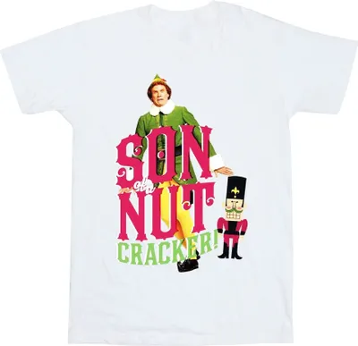 Produktbild von Elf - "Son Of A Nutcracker" T-Shirt für Herren BI24158 (XL) (Weiß)