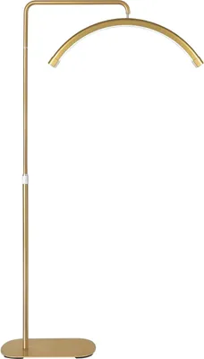 Produktbild von LED Schönheit Lampe, Hohe Helligkeit, Höhenverstellbar, Gold